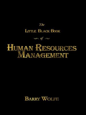 cover image of The Little Black Book of Human Resources Management
